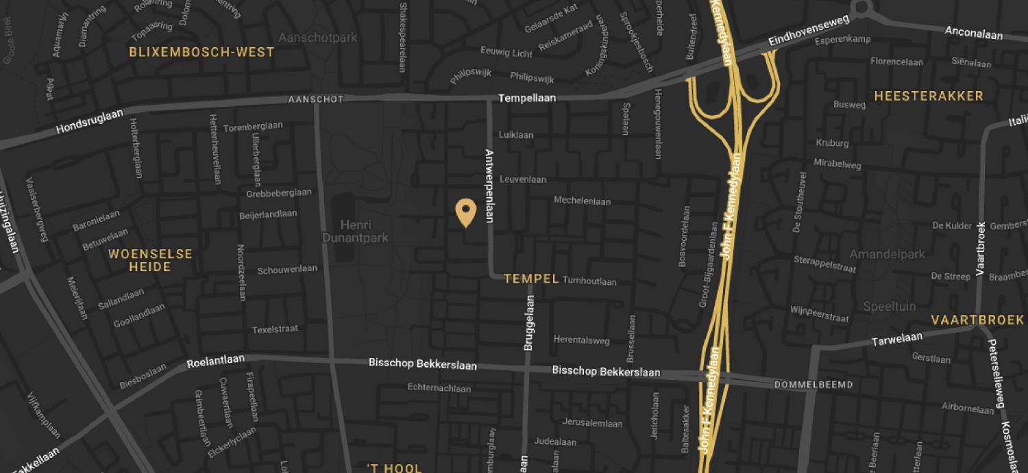 Locatie van Novoluce op de kaart weergegeven